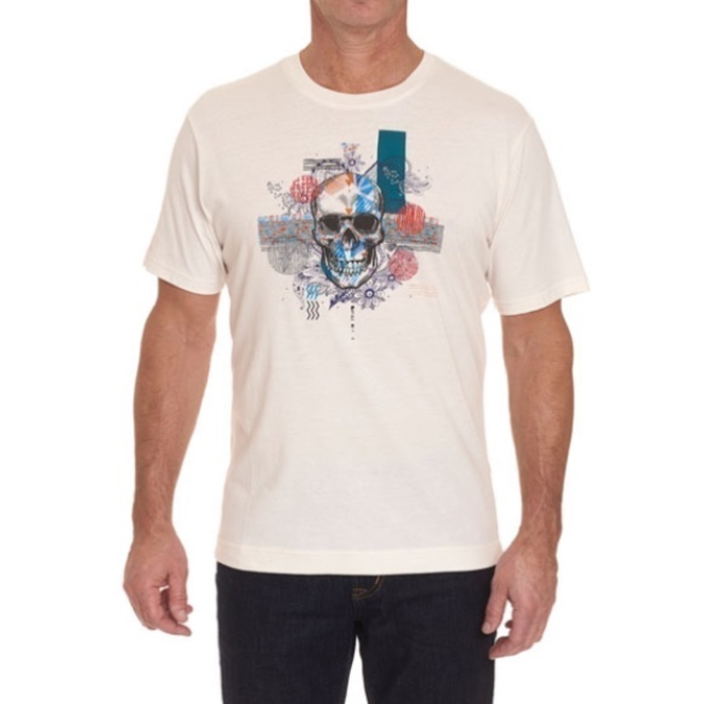Robert Graham Men’s Wirchard Graphic T Shirt New